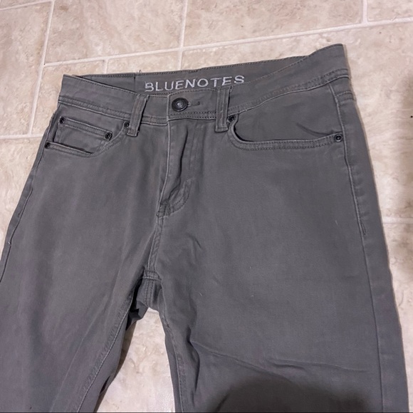 Blue notes grey skinny jeans - Picture 2 of 4